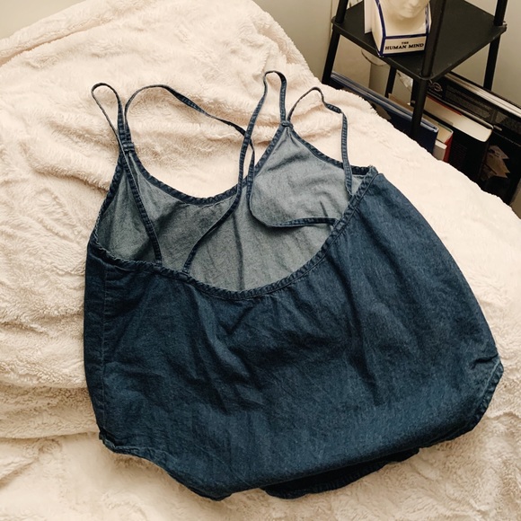 BOOHOO denim tank top - Picture 2 of 6